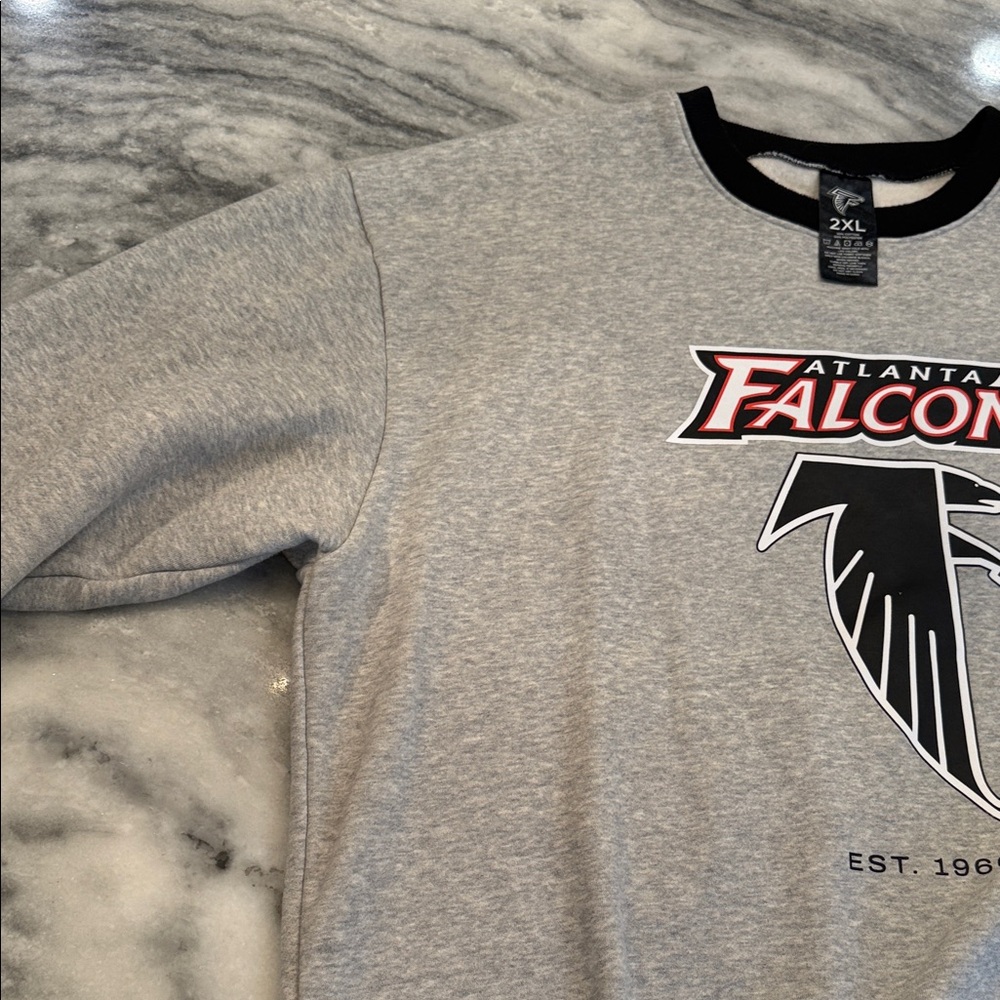 Atlanta Falcons Gray Sweater XXL - Picture 3 of 4